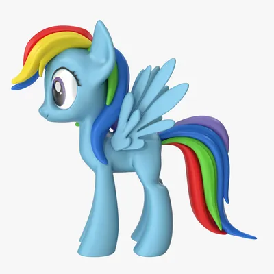 Картина по номерам My Little Pony \"Радуга Дэш\" 21 х 15 см / на холсте /  подарок для девочки - купить с доставкой по выгодным ценам в  интернет-магазине OZON (357838484)