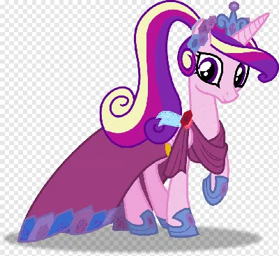 Пони Принцесса Каданс Платье, платье, лошадь, фиолетовый, млекопитающее png  | PNGWing