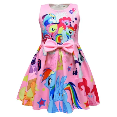 Костюм \"Радуга Дэш\" (My Little Pony): платье, заколка (Россия) купить в  Челябинске