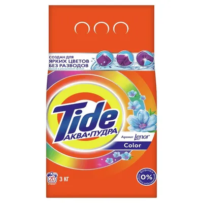 Стиральный порошок Tide, 3 кг, автомат, для цветного белья, Color 2 в 1 в  Москве: цены, фото, отзывы - купить в интернет-магазине Порядок.ру