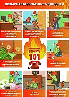 Правила пожарной безопасности для детей - LeMonade