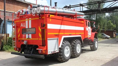 Статьи - В Варгашах изготовили уникальные пожарные автомобили.