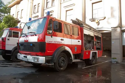 Тактико-технические характеристики пожарных автомобилей