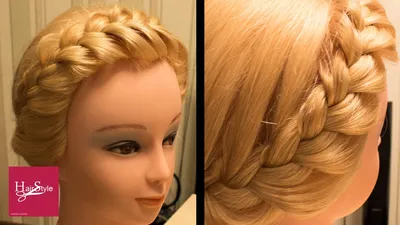 Прическа для девочки , причёска из…» — создано в Шедевруме