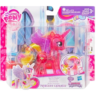 My Little Pony Принцесса Каденс Пони-модница Hasbro B1370 русская версия -  купить с доставкой по выгодным ценам в интернет-магазине OZON (1290596094)