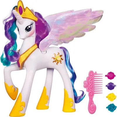 Интерактивная пони единорог Принцесса Силестия Волшебный поцелуй My Little  Pony Magical Kiss Unicorn (ID#1311675920), цена: 1199 ₴, купить на Prom.ua