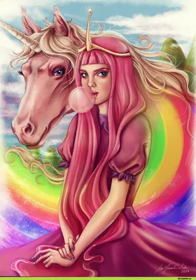 at art :: Princess Bubblegum (Бубльгум - Принцесса конфетного королевства,  бубльгум, принцесса бубльгум) :: adventure time (время приключений) ::  фэндомы / картинки, гифки, прикольные комиксы, интересные статьи по теме.