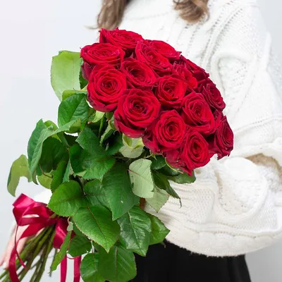 Букет 35 красных роз Премиум - Доставкой цветов в Москве! 24121 товаров!  Цены от 487 руб. Цветы Тут