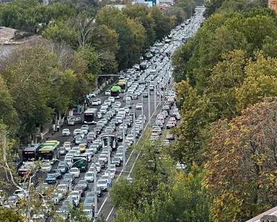 Пробки на дорогах» — создано в Шедевруме