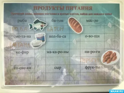 Продукты картинки для детей - 35 фото