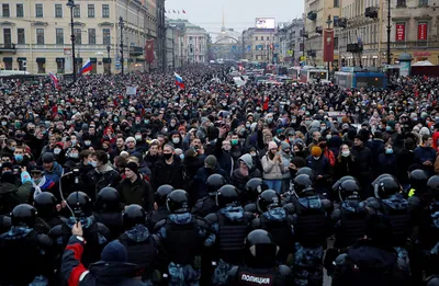 В России и за рубежом прошли акции протеста - фотоистории на BFM.ru