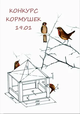 Кормушка для птиц SVDor ТН02 купить по цене 300 ₽ с доставкой в Москве и  России, отзывы, фото
