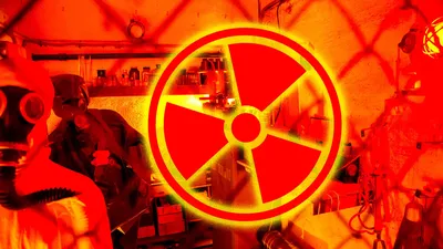 Rusty Знак Фон Атомной Радиации — стоковые фотографии и другие картинки Без  людей - Без людей, Горизонтальный, Жёлтый - iStock