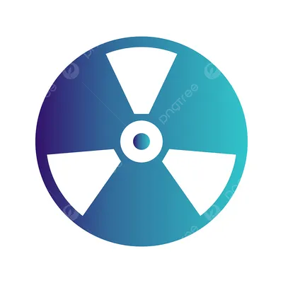 Вектор логотипа радиации стоковое изображение. иллюстрации насчитывающей  флегматизатор - 131390919
