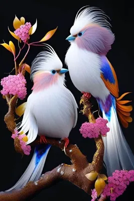 🦜Самые красивые и редкие райские птицы в мире, подарят нам в этот  праздничный день ,хорошее настроение на целый день! | Жанна Аттар | Дзен