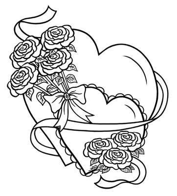 Rose Flowers | Coloring book for children: 24 coloring pages