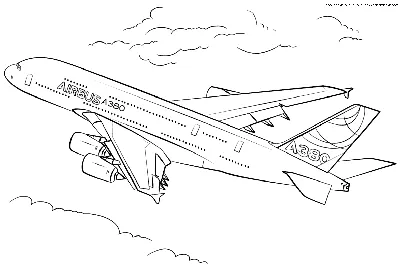 Раскраски Самолёты распечатать или скачать бесплатно в формате PDF