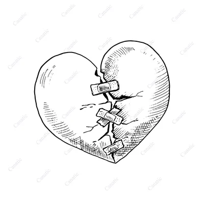 Разбитое Сердце — стоковые фотографии и другие картинки Разбитое сердце - Разбитое  сердце, Разрушенный, Символ сердца - iStock