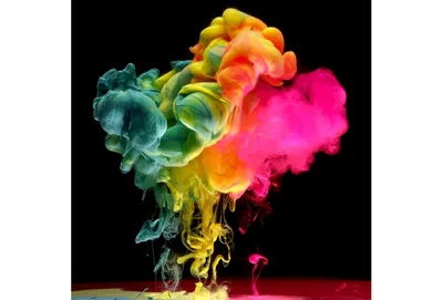 Обои цветной дым, дым, разноцветный, темный картинки на рабочий стол, фото  скачать бесплатно