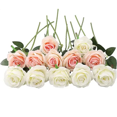 Janevini реколта руж, розови рози, букети за младоженци, изкуствени цветя,  сватбен букет за шаферка, бяла брошка Разпродажба! ~ Сватби и събития -  www.look-smile.be