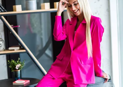 Женский розовый свитер LOEWE купить в интернет-магазине ЦУМ, арт. S817Y14K21