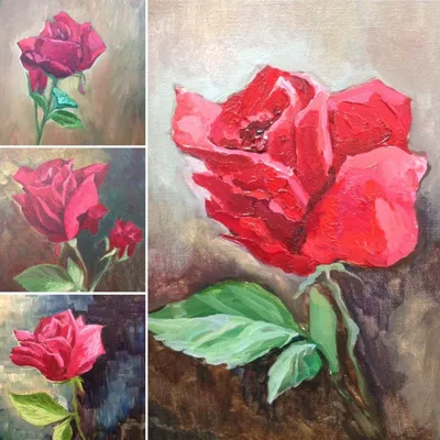 Как рисовать Розу?» 15 апреля — Школа живописи Малеванных