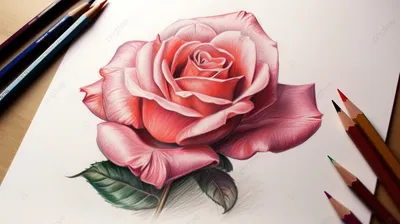 Как нарисовать розу пастелью: Мастер-Классы в журнале Ярмарки Мастеров
