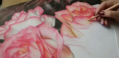 Perfect For Beginners! How to Draw a Beautiful ROSE / gouache / acrylic -  YouTube