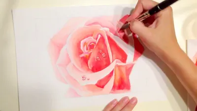 Как нарисовать розу пастелью: Мастер-Классы в журнале Ярмарки Мастеров