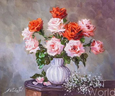 11 красных роз в вазе купить в Челябинске с доставкой по низким ценам