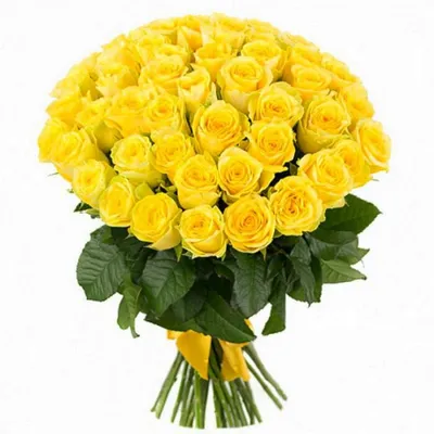 Букет из 9 желтых роз (50 см) за 2100р. Позиция № 503