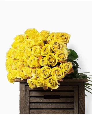 Купить желтые розы с доставкой по Екатеринбургу - интернет-магазин  «Funburg.ru»