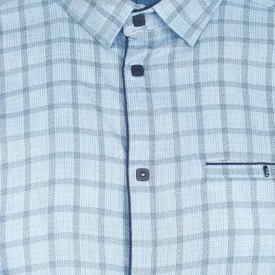 Рубашка в клетку из хлопка, цвет Хаки, артикул: FAD21035_645682. Купить в  интернет-магазине FINN FLARE
