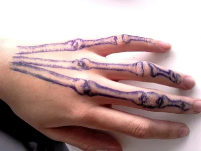 Маленькие татушки на руку ручкой: идеи и фото - tattopic.ru