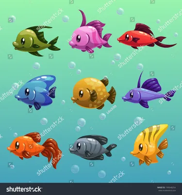 Рыбка Компьютерный файл, Мультяшная рыбка, мультипликационный персонаж,  животные png | PNGEgg