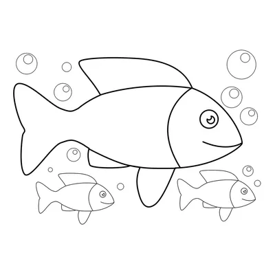 Рыбка из мультика с большими губами картинка