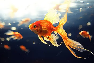 Выброшенные золотые рыбки выросли до гигантских размеров и захватили озеро:  Звери: Из жизни: Lenta.ru