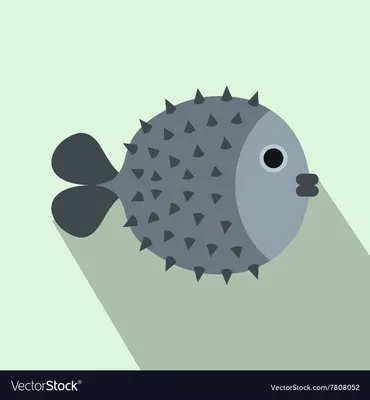 Чернильный Эскиз Рыбы Фугу — стоковая векторная графика и другие  изображения на тему Офорт - Офорт, Рыба, Стиль ретро - iStock