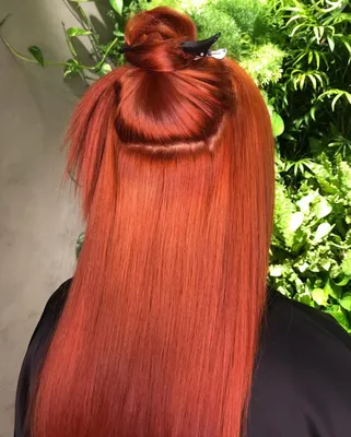 Рыжий цвет волос - 185 фото самых модных оттенков 2024