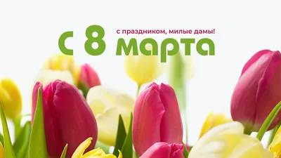 Поздравление с 8 марта прекрасных женщин!