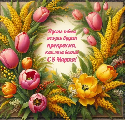 Оригинальная деревянная открытка к 8 марта маме, сестре, бабушке,  учительнице, любимой девушке №184070 - купить в Украине на Crafta.ua