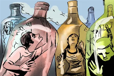 Как дети становятся алкоголиками из-за пьющих родителей