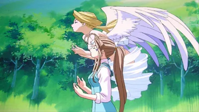 Мультяшный стиль аниме милые крылья ангела PNG , ангел, крыло, прекрасный  PNG картинки и пнг PSD рисунок для бесплатной загрузки