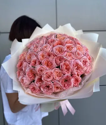 Большие букеты из пионовидных роз купить недорого | доставка по Москве и  области | Roza4u.ru