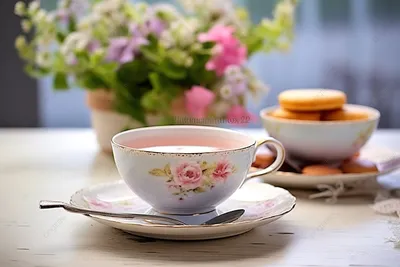 Чашку зеленого чая с цветами листьев мяты и книгу на стол в саду. Вечерний  чай с печеньем. Лето Стоковое Фото - изображение насчитывающей природа,  освежение: 190104206