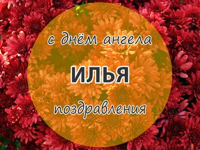 Сегодня день ангела Ильи: значение имени и самые яркие поздравления.  Новости Днепра | Дніпровська панорама