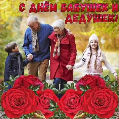 День бабушек и дедушек 28 октября 2022 — поздравления в открытках,  картинках на вайбер - Телеграф