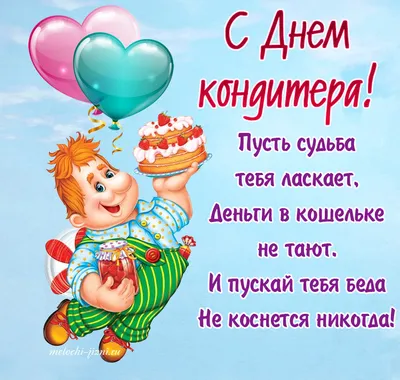 Всіх геніїв солодких творінь з Днем кондитера | Все буде Україна