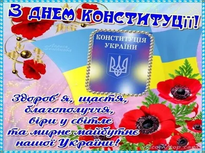 C Днем Конституции Украины!