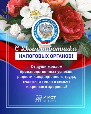День работника налоговых органов Российской Федерации!